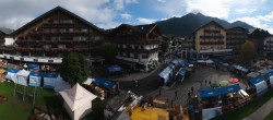 Archiv Foto Webcam Dorfplatz, Seefeld in Tirol 09:00