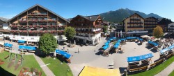 Archiv Foto Webcam Dorfplatz, Seefeld in Tirol 11:00