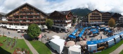 Archiv Foto Webcam Dorfplatz, Seefeld in Tirol 11:00