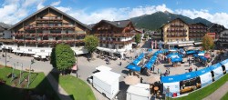 Archiv Foto Webcam Dorfplatz, Seefeld in Tirol 13:00