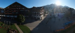 Archiv Foto Webcam Dorfplatz, Seefeld in Tirol 15:00