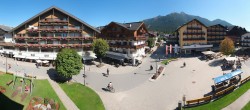 Archiv Foto Webcam Dorfplatz, Seefeld in Tirol 11:00