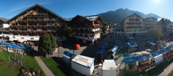 Archiv Foto Webcam Dorfplatz, Seefeld in Tirol 10:00