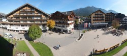 Archiv Foto Webcam Dorfplatz, Seefeld in Tirol 11:00