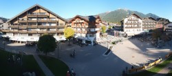 Archiv Foto Webcam Dorfplatz, Seefeld in Tirol 15:00