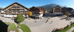 Archiv Foto Webcam Dorfplatz, Seefeld in Tirol 11:00