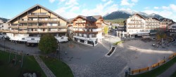 Archiv Foto Webcam Dorfplatz, Seefeld in Tirol 15:00