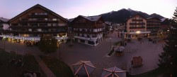 Archiv Foto Webcam Dorfplatz, Seefeld in Tirol 06:00