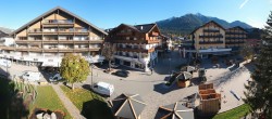 Archiv Foto Webcam Dorfplatz, Seefeld in Tirol 09:00