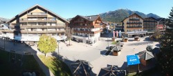 Archiv Foto Webcam Dorfplatz, Seefeld in Tirol 11:00