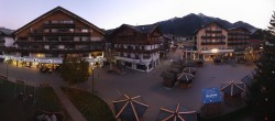 Archiv Foto Webcam Dorfplatz, Seefeld in Tirol 06:00
