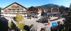 Archiv Foto Webcam Dorfplatz, Seefeld in Tirol 10:00