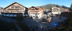 Archiv Foto Webcam Dorfplatz, Seefeld in Tirol 13:00