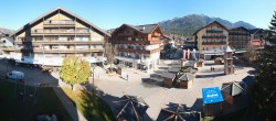 Archiv Foto Webcam Dorfplatz, Seefeld in Tirol 11:00