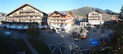 Archiv Foto Webcam Dorfplatz, Seefeld in Tirol 13:00