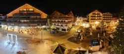 Archiv Foto Webcam Dorfplatz, Seefeld in Tirol 23:00