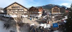 Archiv Foto Webcam Dorfplatz, Seefeld in Tirol 11:00