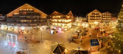 Archiv Foto Webcam Dorfplatz, Seefeld in Tirol 21:00