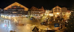 Archiv Foto Webcam Dorfplatz, Seefeld in Tirol 23:00