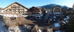 Archiv Foto Webcam Dorfplatz, Seefeld in Tirol 09:00