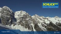 Archived image Webcam Mitterjoch in Fulpmes at Schlick 2000 10:00