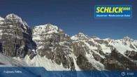 Archived image Webcam Mitterjoch in Fulpmes at Schlick 2000 10:00