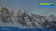 Archived image Webcam Mitterjoch in Fulpmes at Schlick 2000 07:00