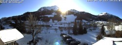 Archived image Webcam Hotel Wildanger - Zöblen 13:00