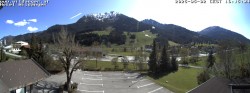 Archiv Foto Webcam Hotel Wildanger - Zöblen 15:00