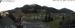 Archiv Foto Webcam Hotel Wildanger - Zöblen 19:00