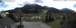 Archived image Webcam Hotel Wildanger - Zöblen 15:00