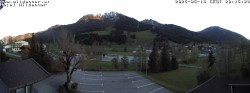 Archived image Webcam Hotel Wildanger - Zöblen 19:00