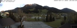 Archiv Foto Webcam Hotel Wildanger - Zöblen 19:00