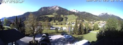 Archiv Foto Webcam Hotel Wildanger - Zöblen 07:00