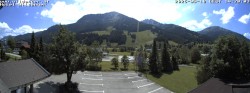 Archived image Webcam Hotel Wildanger - Zöblen 13:00
