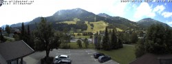 Archiv Foto Webcam Hotel Wildanger - Zöblen 11:00