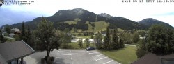 Archiv Foto Webcam Hotel Wildanger - Zöblen 11:00