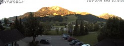 Archiv Foto Webcam Hotel Wildanger - Zöblen 05:00