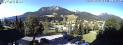 Archiv Foto Webcam Hotel Wildanger - Zöblen 07:00