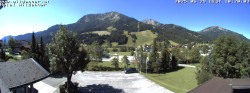 Archiv Foto Webcam Hotel Wildanger - Zöblen 09:00