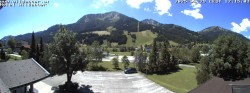 Archiv Foto Webcam Hotel Wildanger - Zöblen 11:00