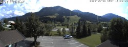 Archiv Foto Webcam Hotel Wildanger - Zöblen 15:00