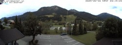 Archiv Foto Webcam Hotel Wildanger - Zöblen 19:00