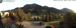 Archiv Foto Webcam Hotel Wildanger - Zöblen 19:00