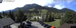 Archived image Webcam Hotel Wildanger - Zöblen 09:00