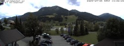 Archived image Webcam Hotel Wildanger - Zöblen 13:00