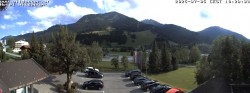 Archived image Webcam Hotel Wildanger - Zöblen 17:00
