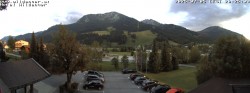 Archiv Foto Webcam Hotel Wildanger - Zöblen 19:00