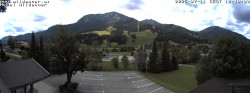 Archiv Foto Webcam Hotel Wildanger - Zöblen 11:00