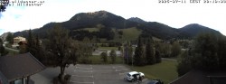 Archiv Foto Webcam Hotel Wildanger - Zöblen 19:00